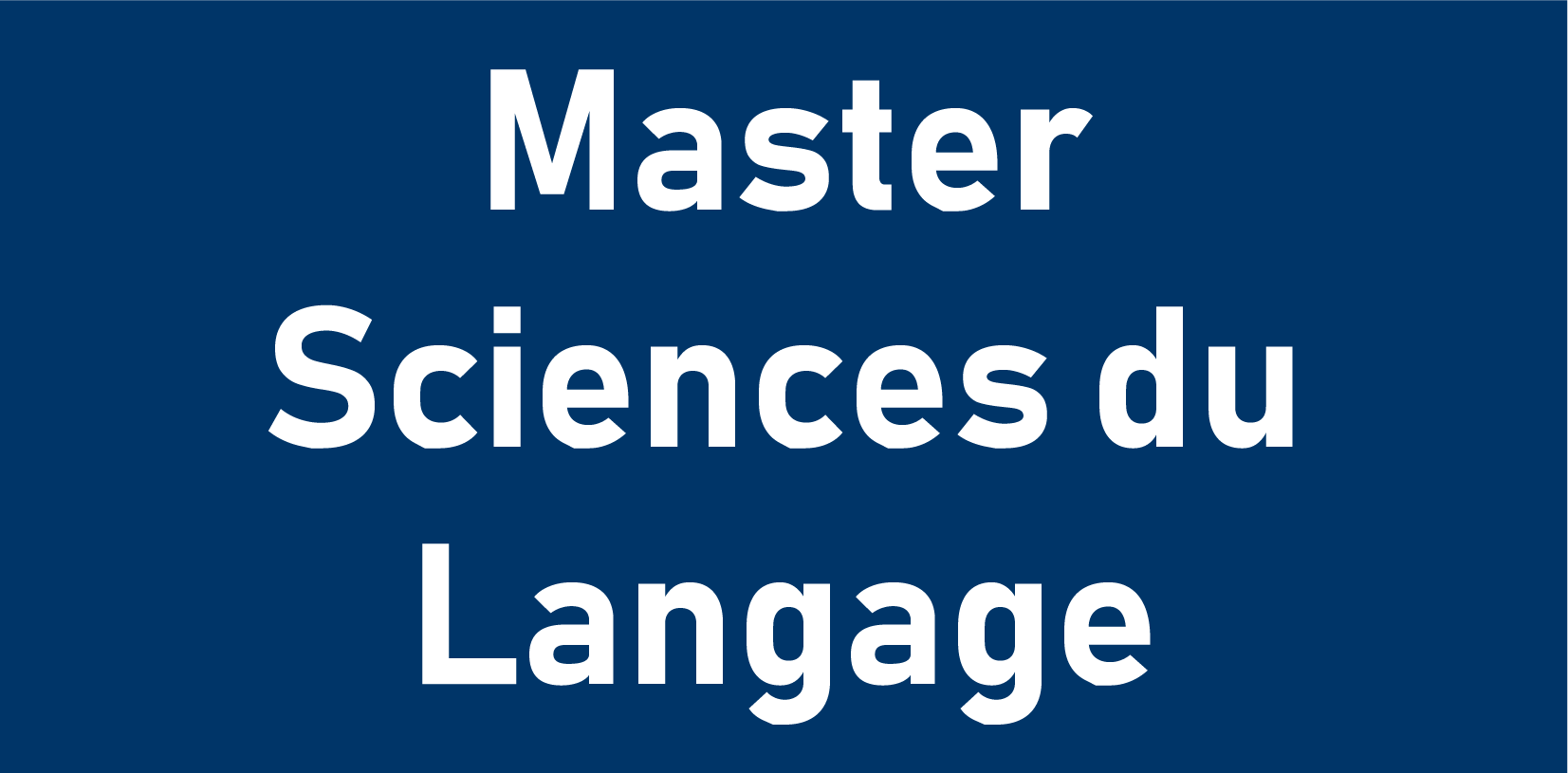 dissertation science du langage